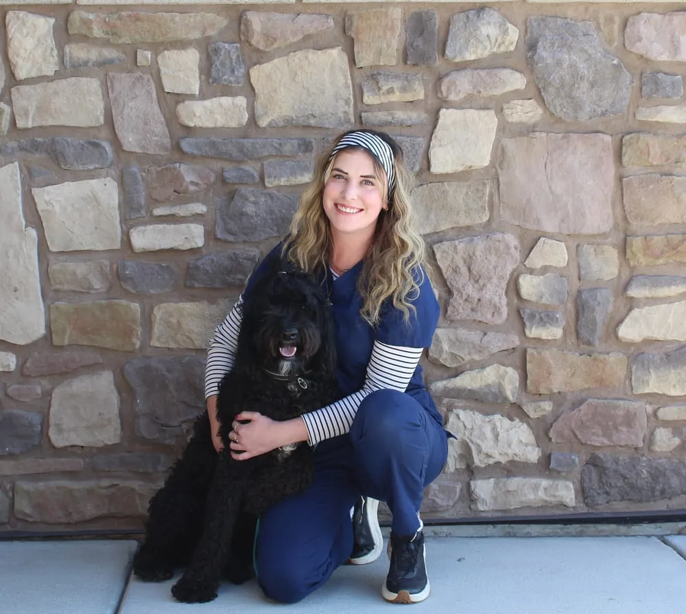 Portrait of Cassidy, team member at Farr West Animal Hospital
