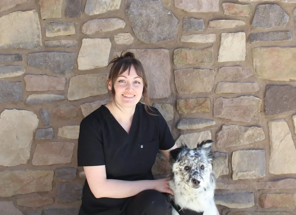 Portrait of Cassie, team member at Farr West Animal Hospital