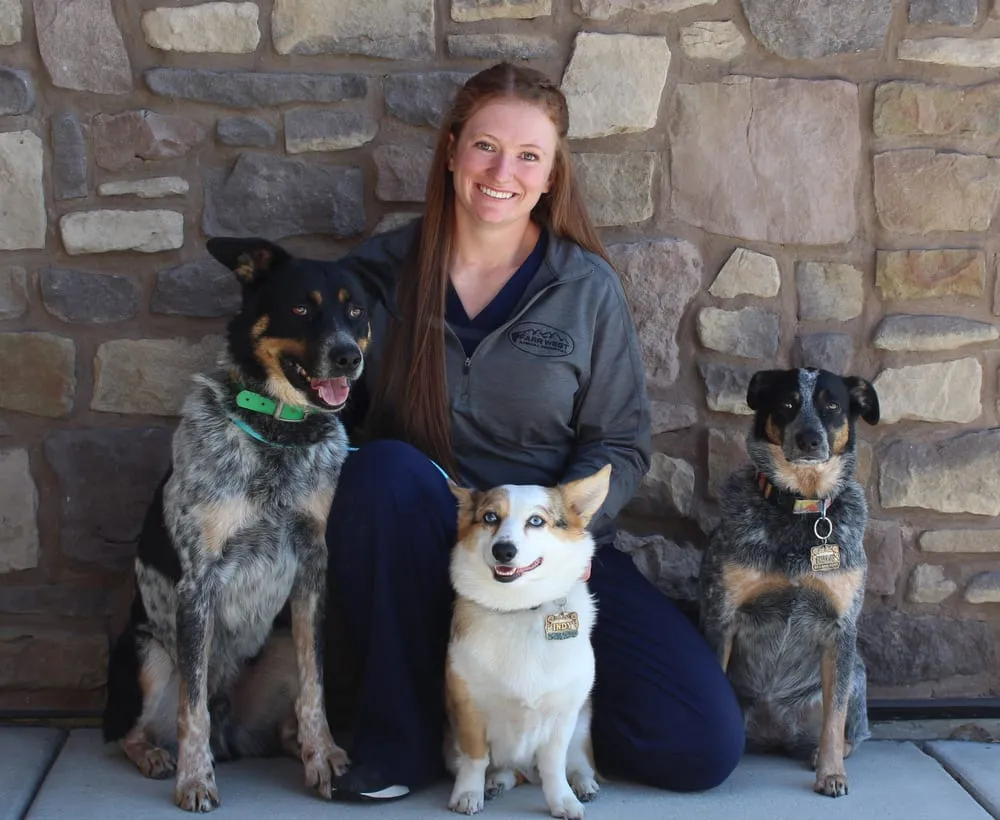 Portrait of Chancey, team member at Farr West Animal Hospital